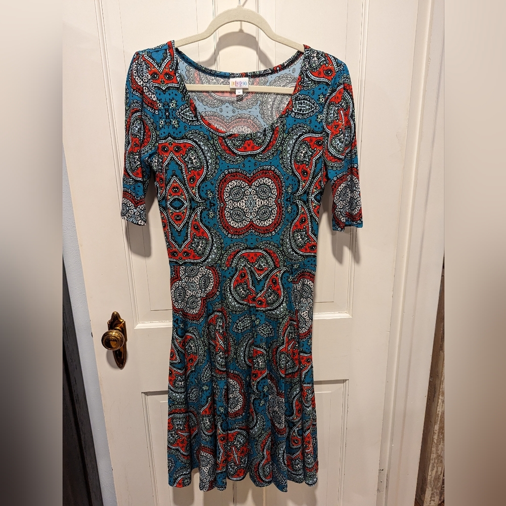 LulaRoe Nicole style dress.